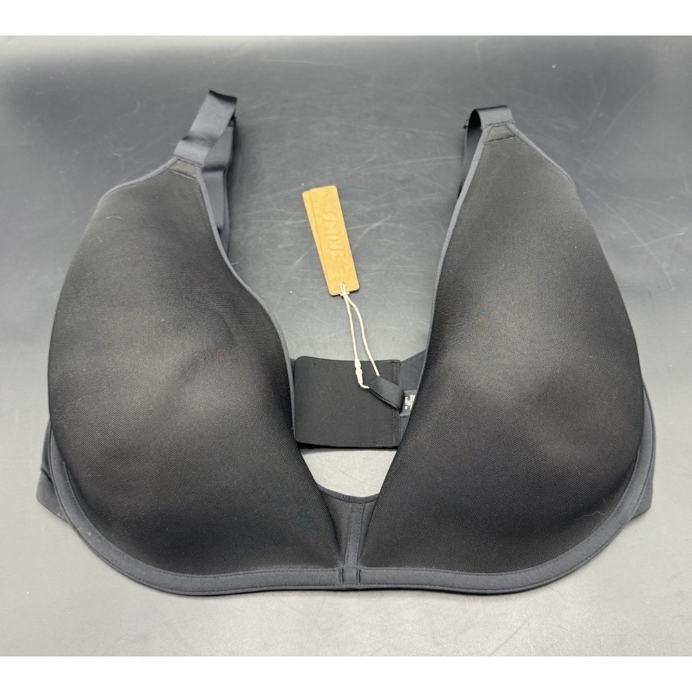 SKIMS Weightless Scoop Bra Onyx Black 38H NWT BR-WBR-1982